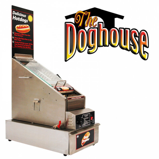 The doghouse hot dog cooker